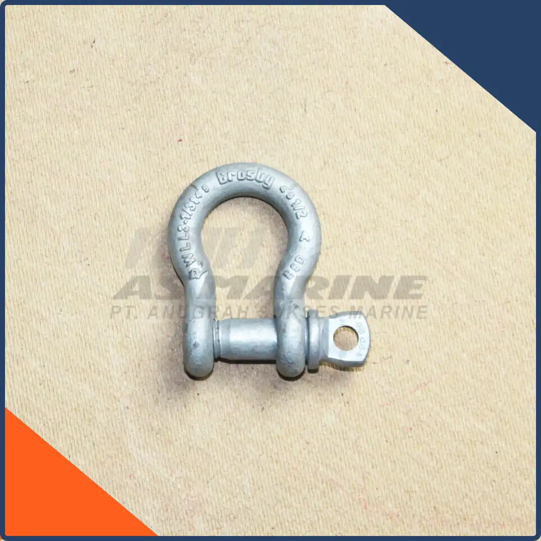 Bow Shackle / Segel Omega Crosby G209A Alloy Screw PIN 1/2 Inch 3.33 Ton